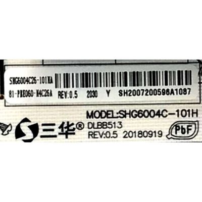 FUENTE DE PODER PARA TV HITACHI / QUASAR / NUMERO DE PARTE 81-PBE060-H4C26A / SHG6004C-101H / SH2007200596A1087 / CQC14134104969 / CCP-508 / PANEL LVU550CSDX E0257 / DISPLAY ST5461D13-2 VER.2.2 / MODELOS 55R82 / 55R83 / Q55UST1 - Imagen 2